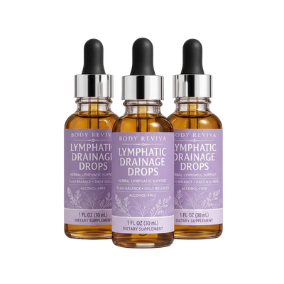 Herbal Drainant Lymphatique Drops for Adults – Lymphatic Support & Fluid Balance for Everyday Wellness