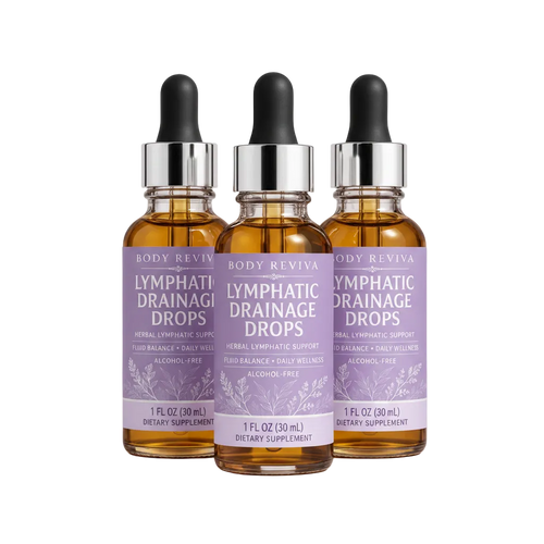 Herbal Drainant Lymphatique Drops for Adults – Lymphatic Support & Fluid Balance for Everyday Wellness