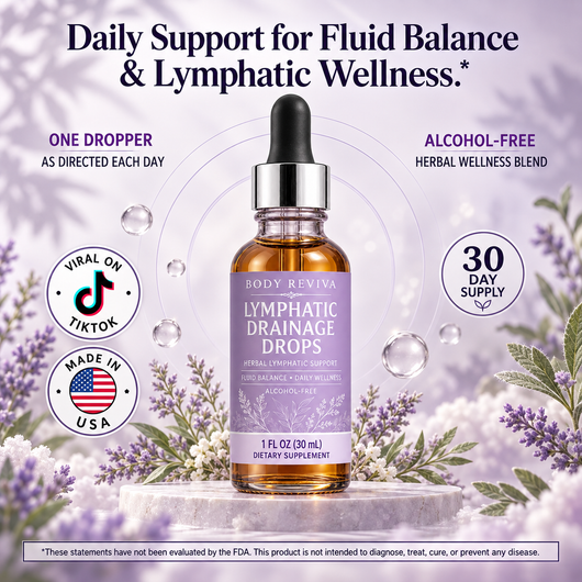 Herbal Drainant Lymphatique Drops for Adults – Lymphatic Support & Fluid Balance for Everyday Wellness